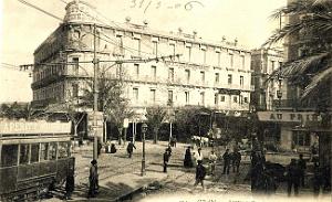 PA c- 055- Place d'Armes- trams et autobus